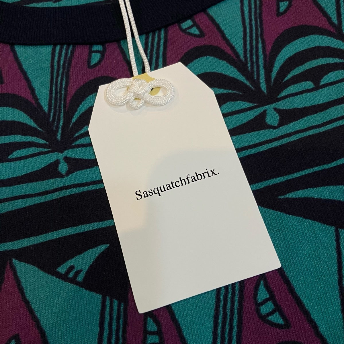 SASQUATCHfabrix． 25SS「H S POCKET T-SHIRT PRIMITIVE BORDER」総柄Tシャツ25SSCST002 古着・中古-7枚目のアイテム画像