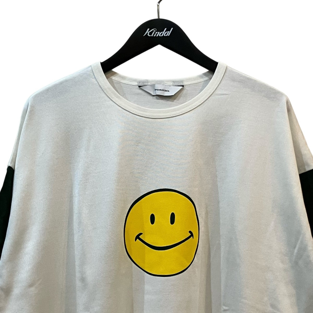 SASQUATCHfabrix． 25SS「SMILE 2TONE T-SHIRT」スマイル2トーンTシャツ25SS CST 008 古着・中古-3枚目のアイテム画像