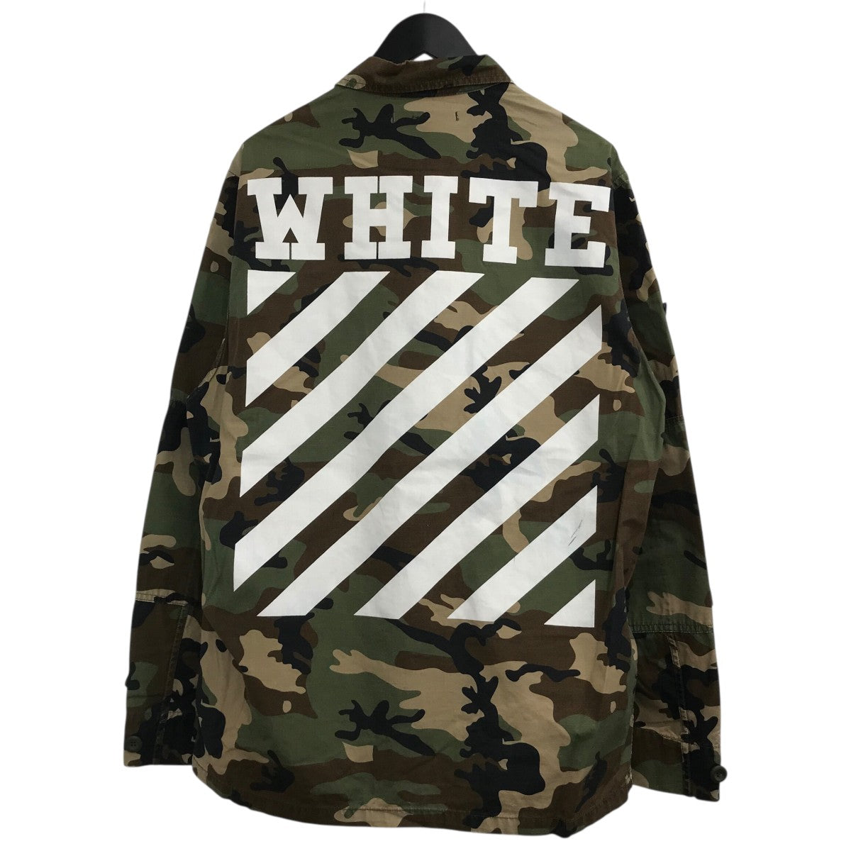 OFFWHITE カモフラジャケット 古着・中古-2枚目のアイテム画像