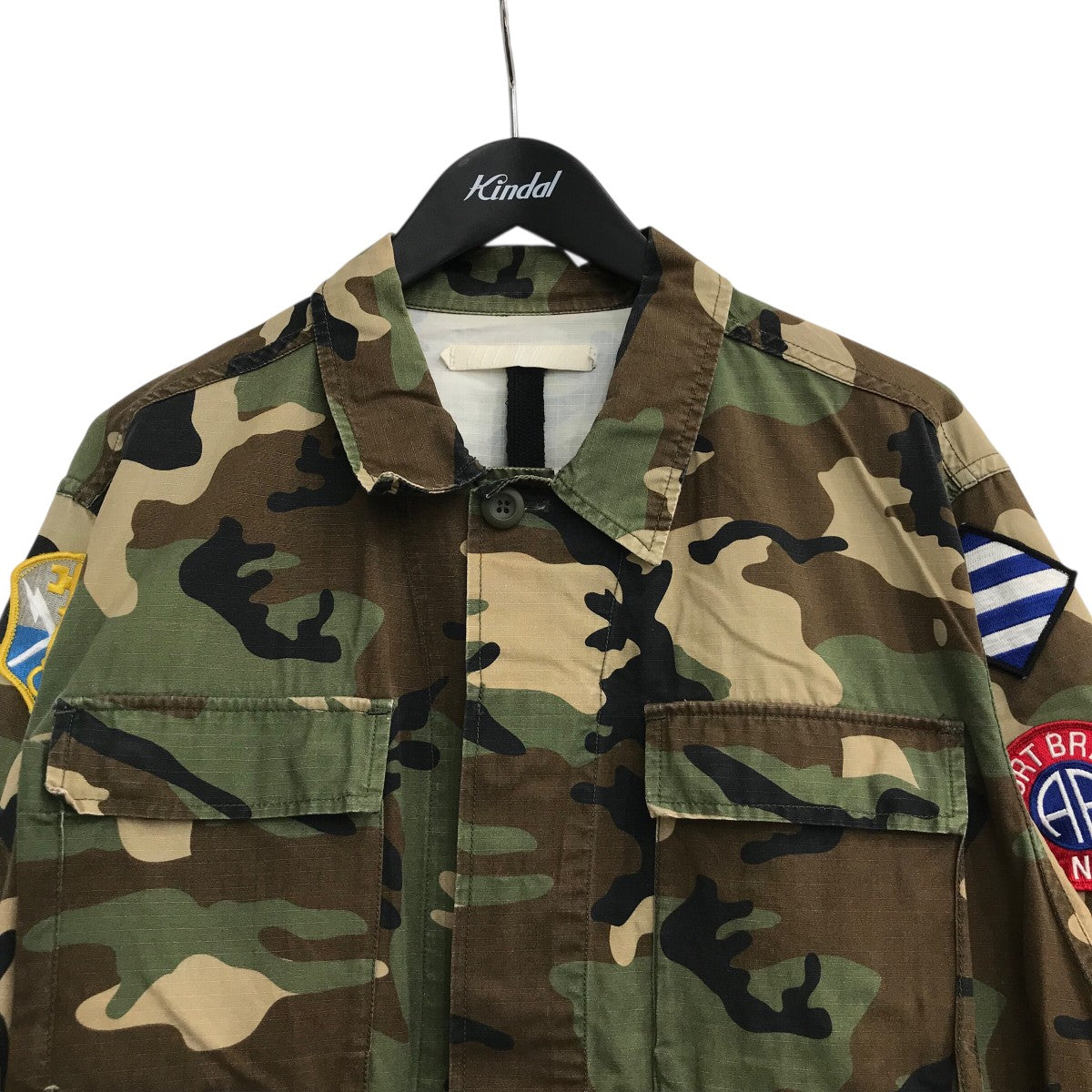 OFFWHITE カモフラジャケット 古着・中古-3枚目のアイテム画像
