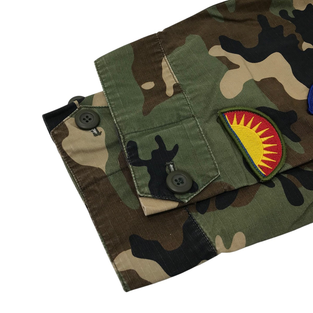 OFFWHITE カモフラジャケット 古着・中古-5枚目のアイテム画像