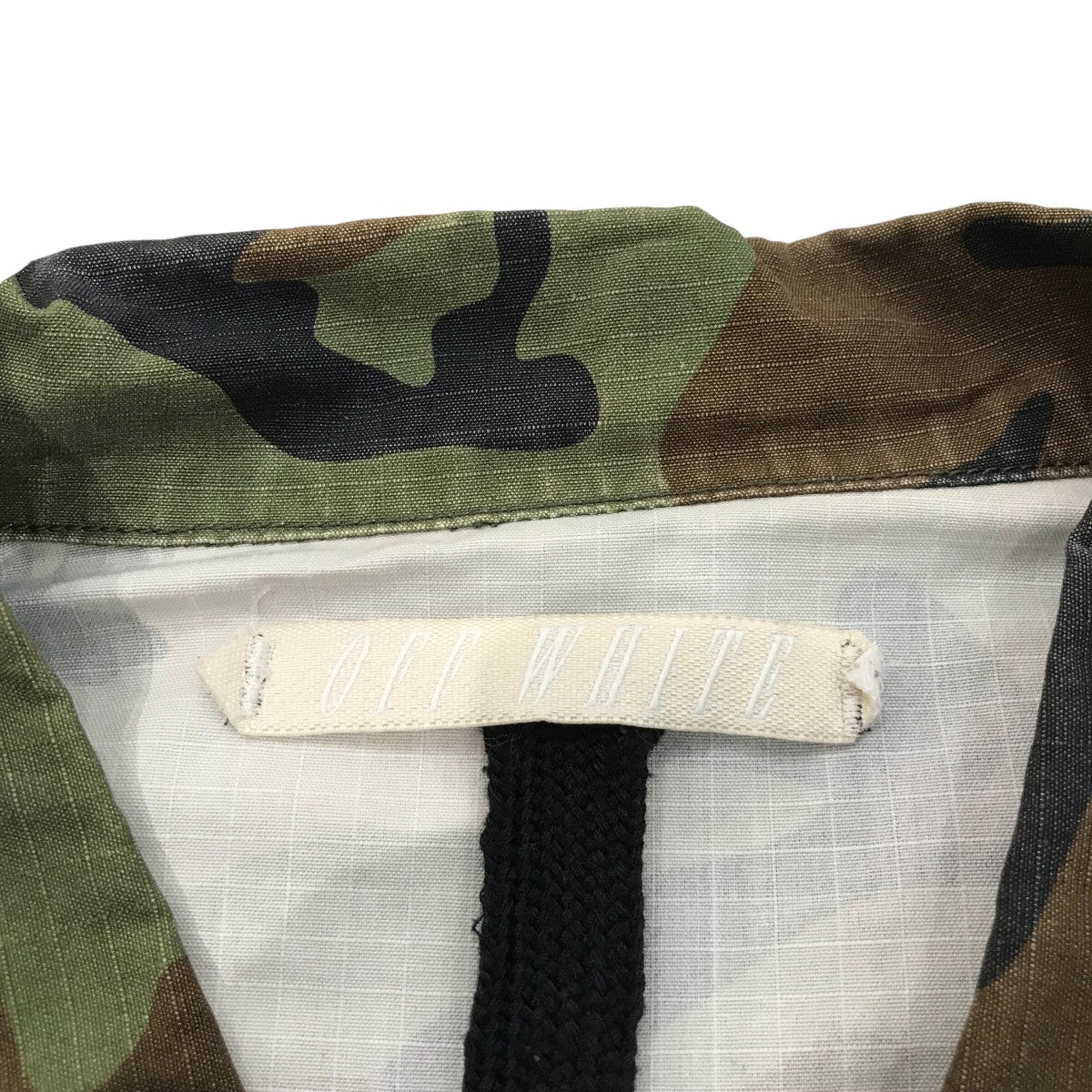 OFFWHITE カモフラジャケット 古着・中古-6枚目のアイテム画像