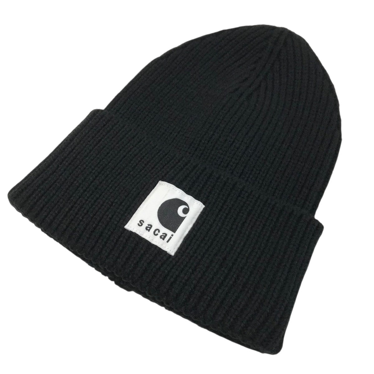 sacai キャップ　24-0693S ブラック　【極美品】 sacai キャップ 24-0693S ブラック 【極美品】 - メルカリ