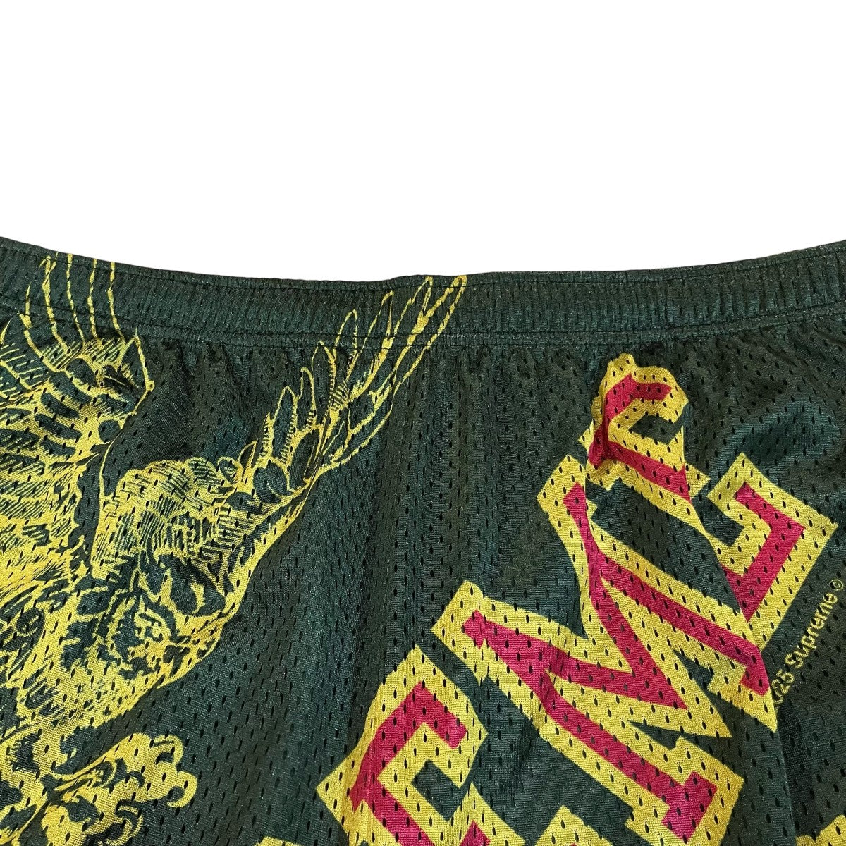 Supreme 25SS「Varsity Mesh Short」メッシュショーツ 古着・中古-3枚目のアイテム画像