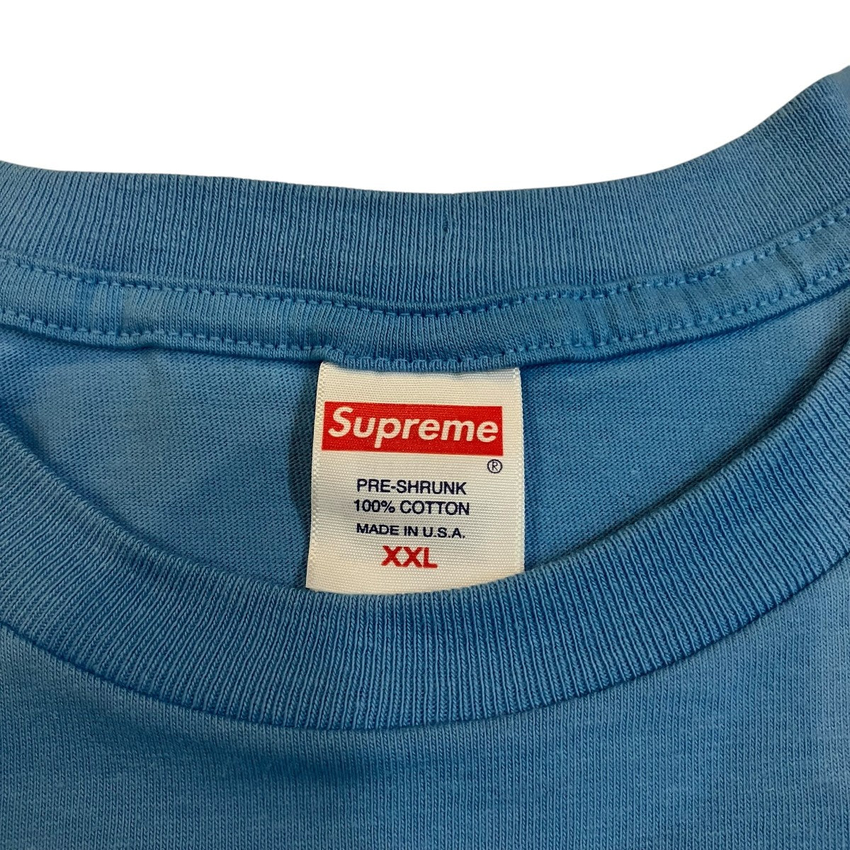 Supreme(シュプリーム) 24SS「Paris Tee」半袖シャツ ブライトブルー