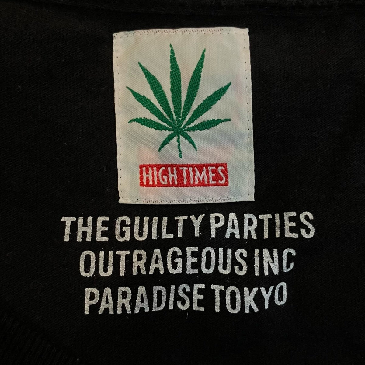 WACKO MARIA 「HIGHTIMES CREW NECK T-SHIRT」プリントTシャツ 古着・中古-4枚目のアイテム画像