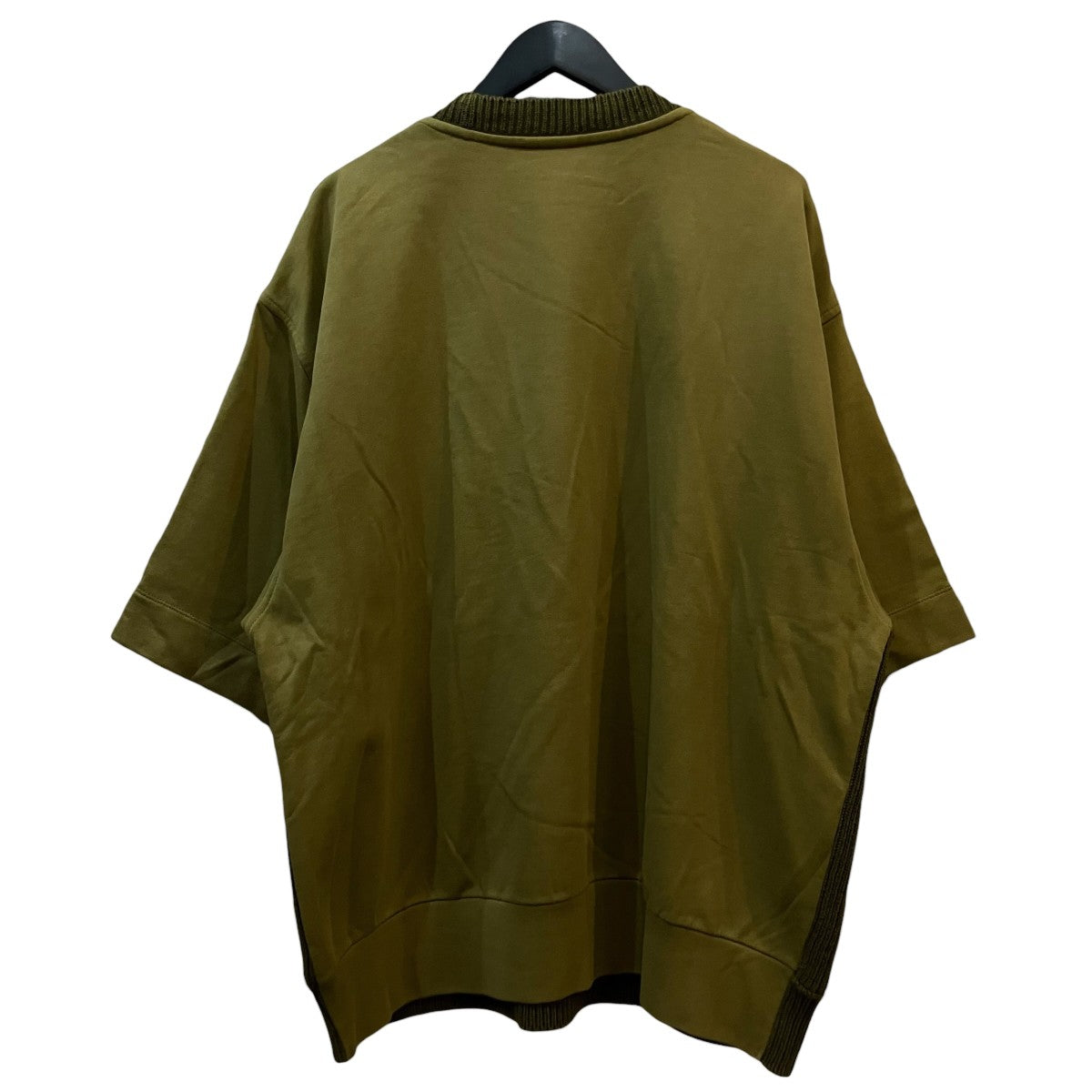 DRIES VAN NOTEN 半袖ドッキングニット73 11 81 11004 古着・中古-2枚目のアイテム画像