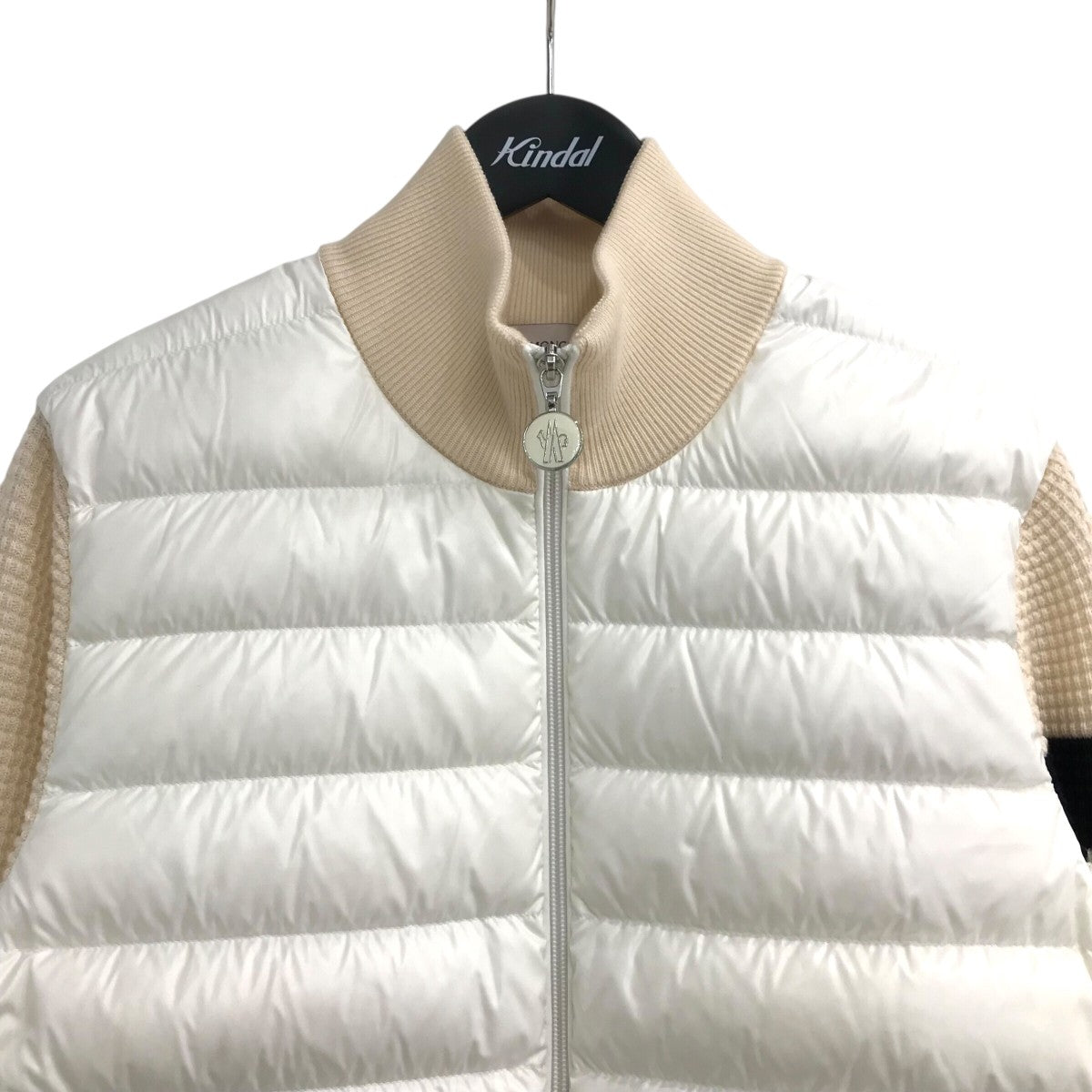MONCLER(モンクレール) 「CARDIGAN TRICOT」ダウン切替カーディガン