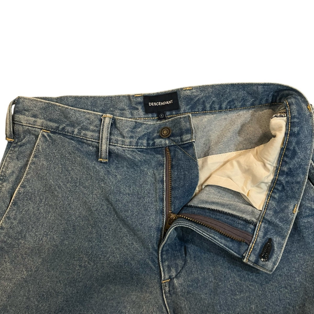 DESCENDANT 25SS「DIY Denim Shorts」デニムショートパンツ 古着・中古-3枚目のアイテム画像