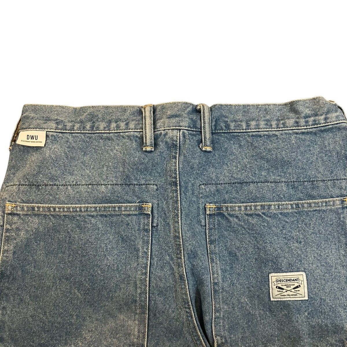 DESCENDANT 25SS「DIY Denim Shorts」デニムショートパンツ 古着・中古-4枚目のアイテム画像