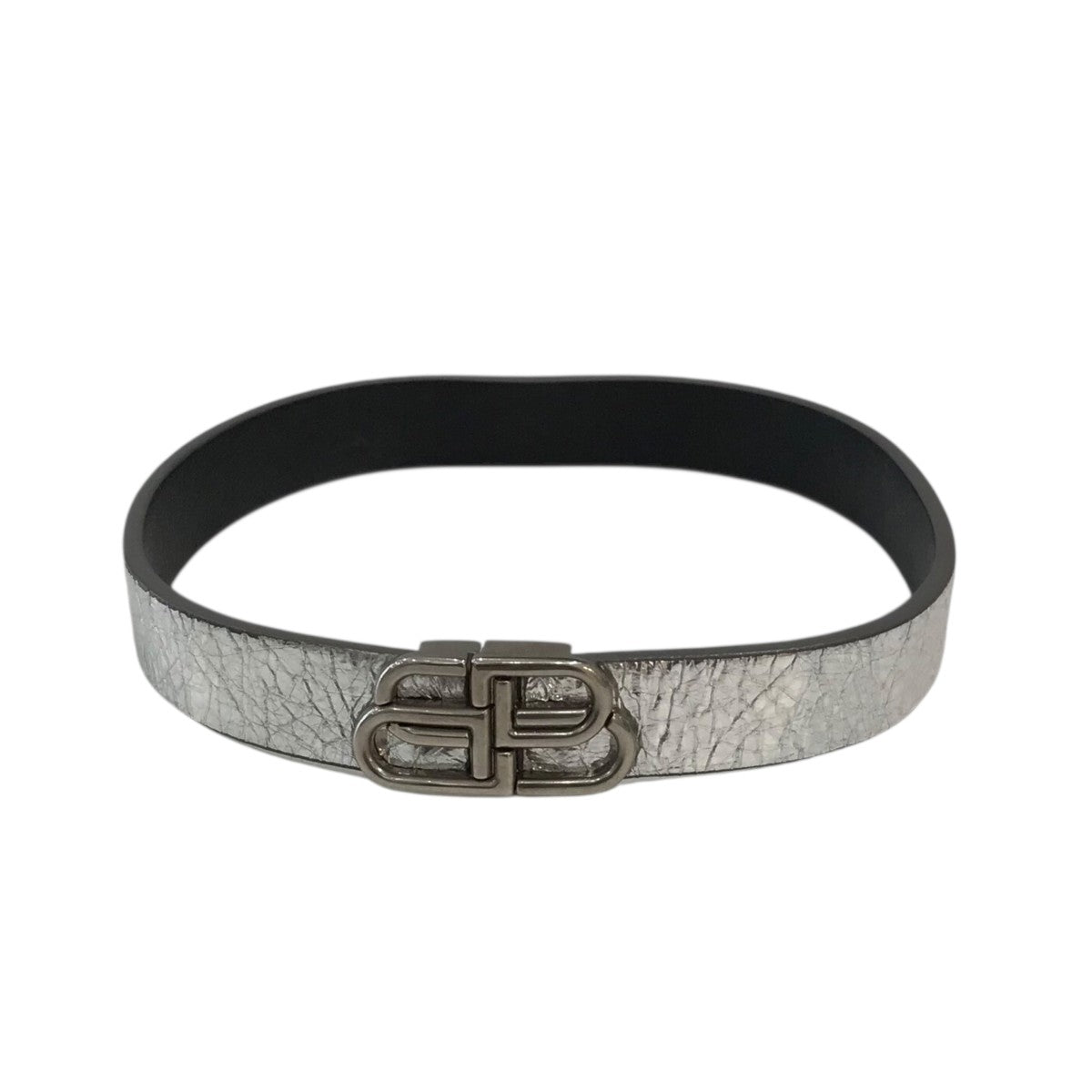 BALENCIAGA(バレンシアガ) レザーバングル568024 568024 ブラック