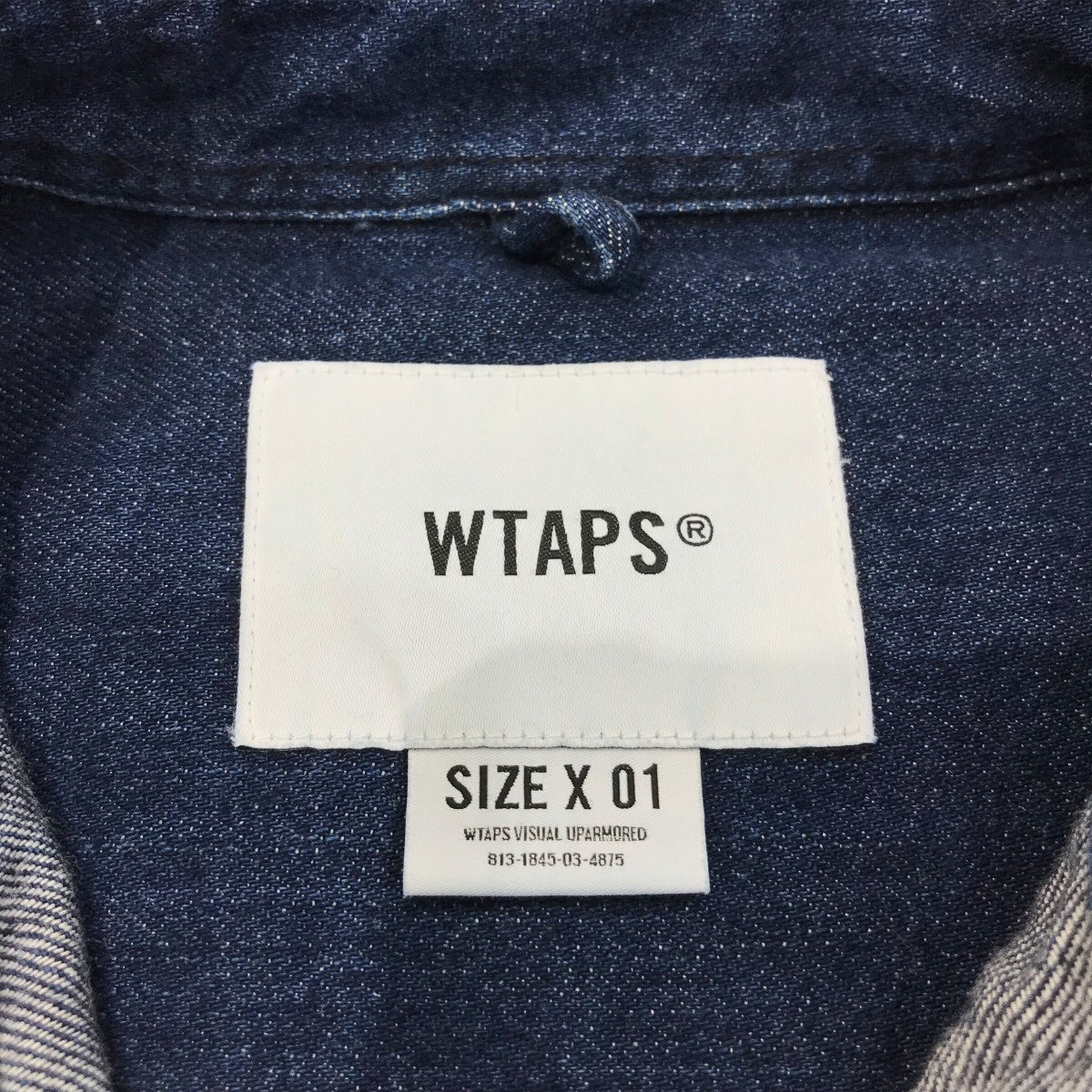 WTAPS(ダブルタップス) 23AW「BD 04 LS COTTON．DENIM」デニムシャツ