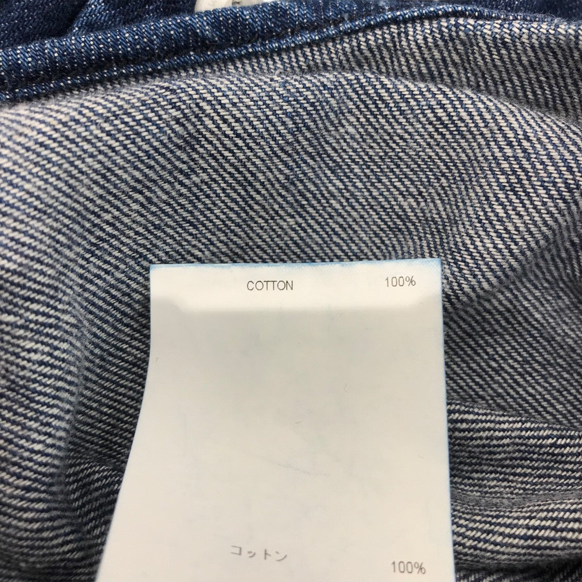 WTAPS(ダブルタップス) 23AW「BD 04 LS COTTON．DENIM」デニムシャツ
