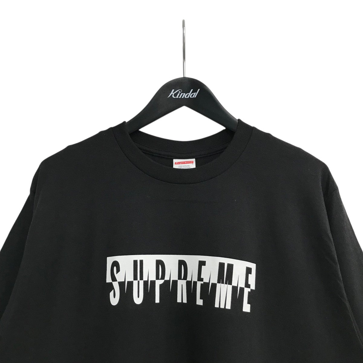 Supreme(シュプリーム) 25AW「Split Tee」プリントTシャツ ブラック