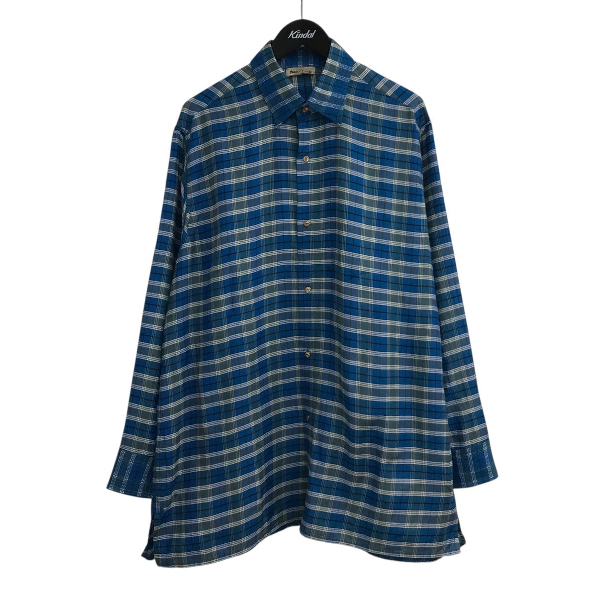 MAATEE＆SONS 「Ex． GUPTA KHADI C Si MADRAS CHECK」チェックシャツMTMU4303 0604 古着・中古-1枚目のアイテム画像