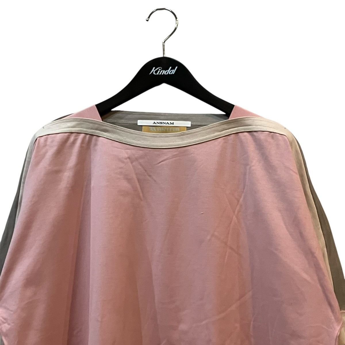 ANSNAM 「riverrun boat neck t shirt」ボートネックTシャツ 古着・中古-3枚目のアイテム画像
