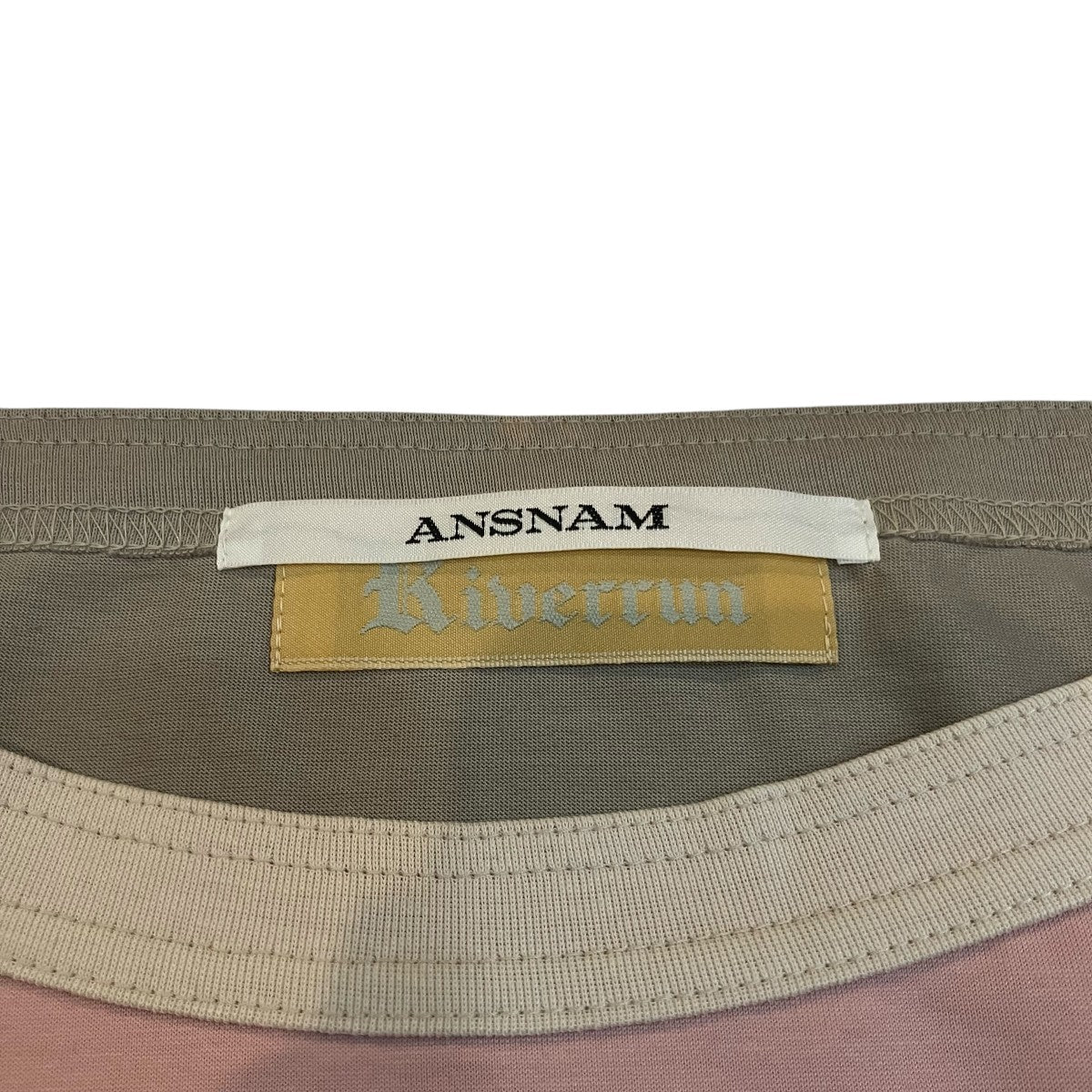 ANSNAM 「riverrun boat neck t shirt」ボートネックTシャツ 古着・中古-5枚目のアイテム画像