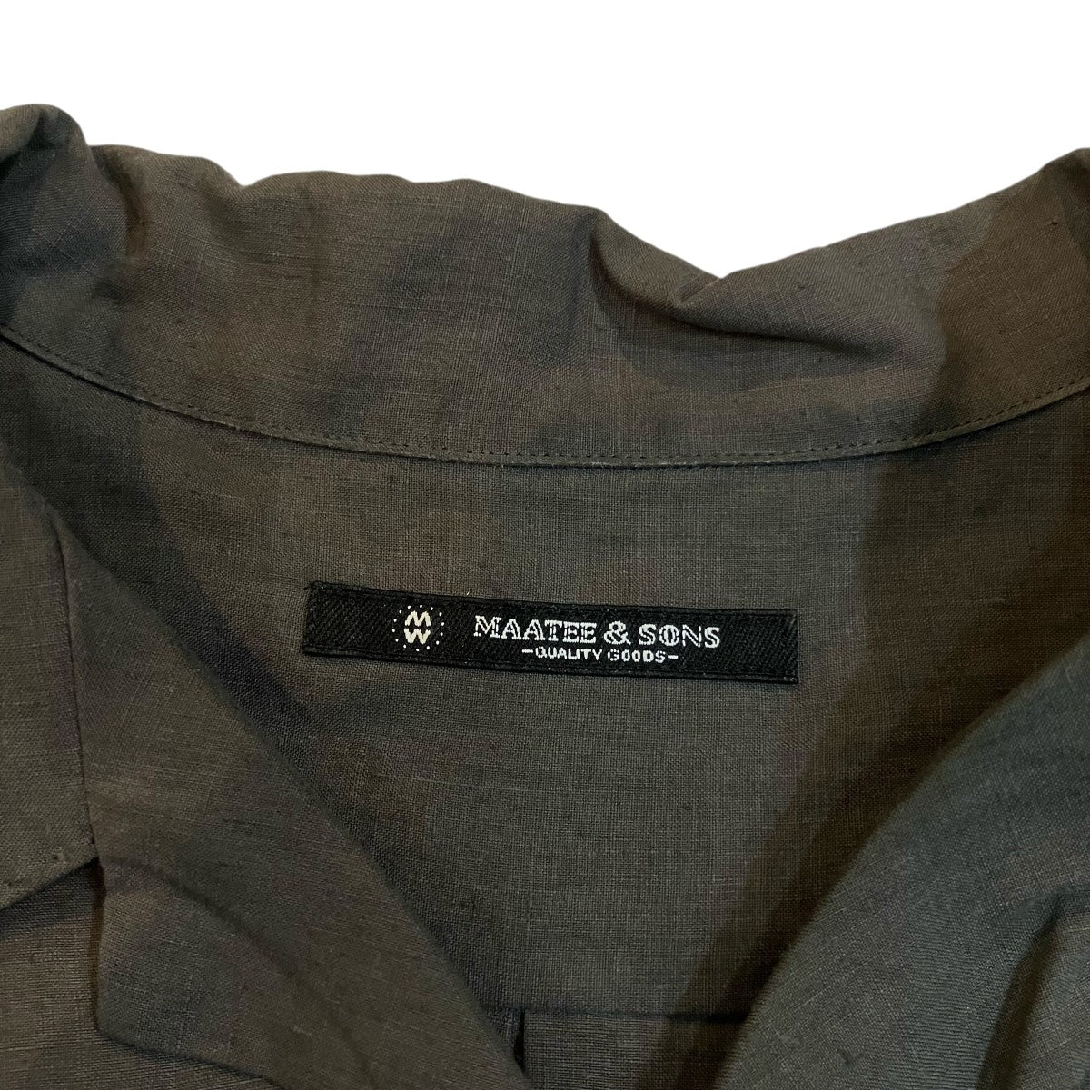 MAATEE＆SONS 「SSLEEVE HANDKERCHIEF OP SH」半袖シャツMT5103 0612A 古着・中古-5枚目のアイテム画像