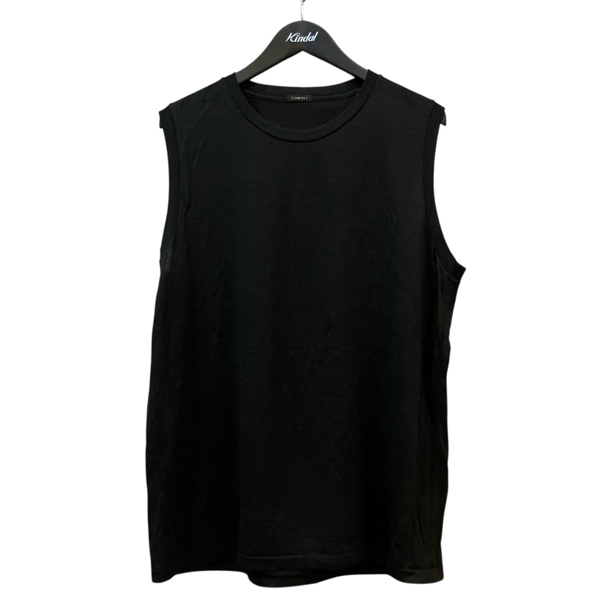 COMOLI ウールメッシュ ノースリーブ TシャツB01 05033 古着・中古-1枚目のアイテム画像