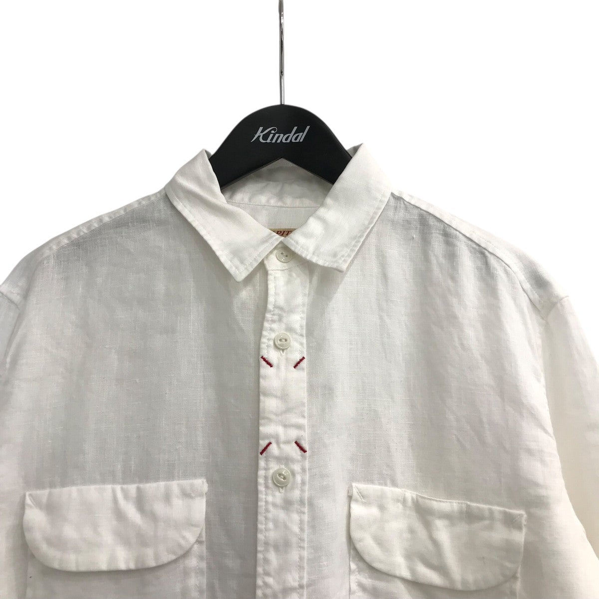 KAPITAL(キャピタル) リネン クリップシャツEK 1599LSA EK 1599LSA