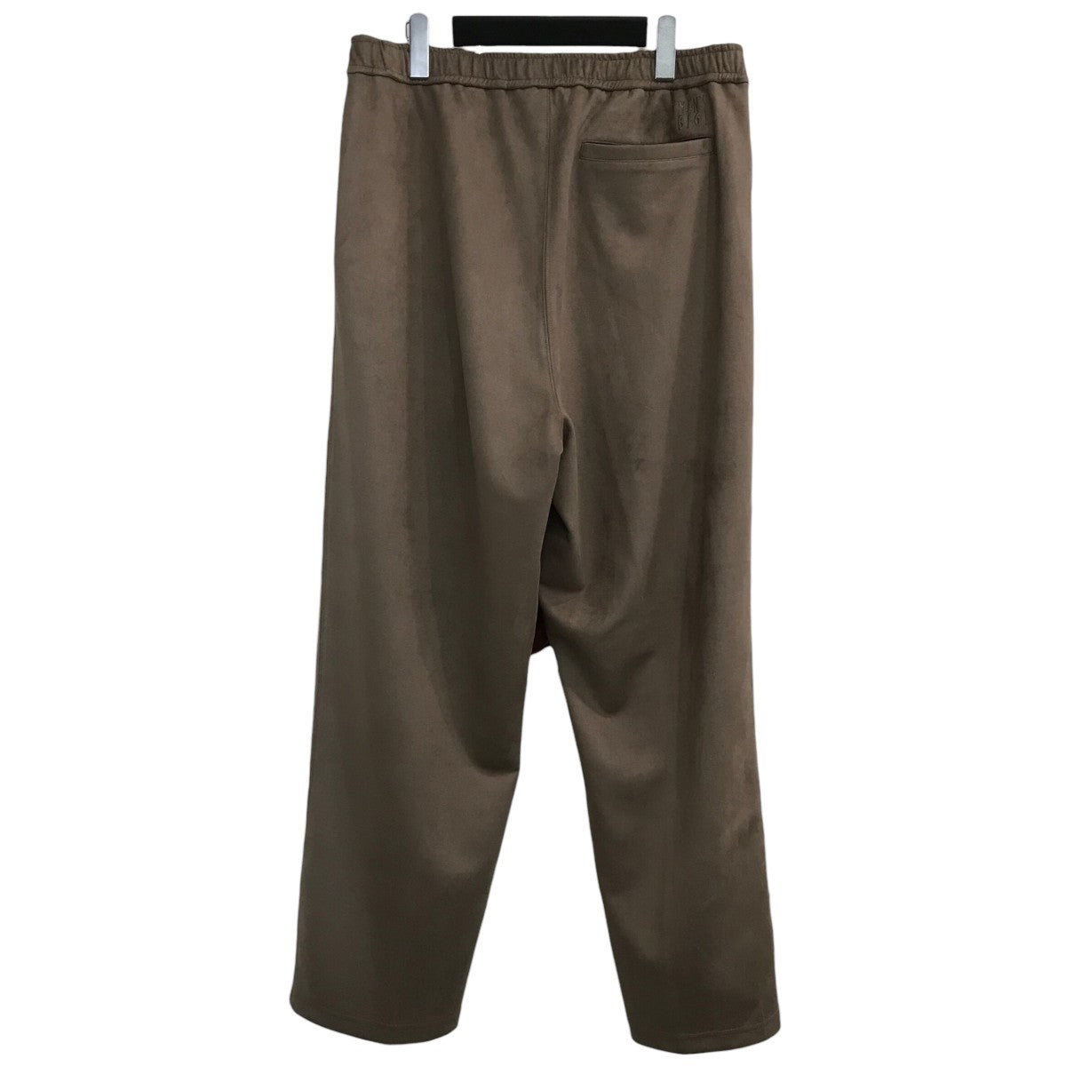 「【50th Anniv ． 中田 慎介】 SUEDE LIKE HOUND’S TOOTH TRACK PANTS」スウェードライクトラックパンツM0154FP703