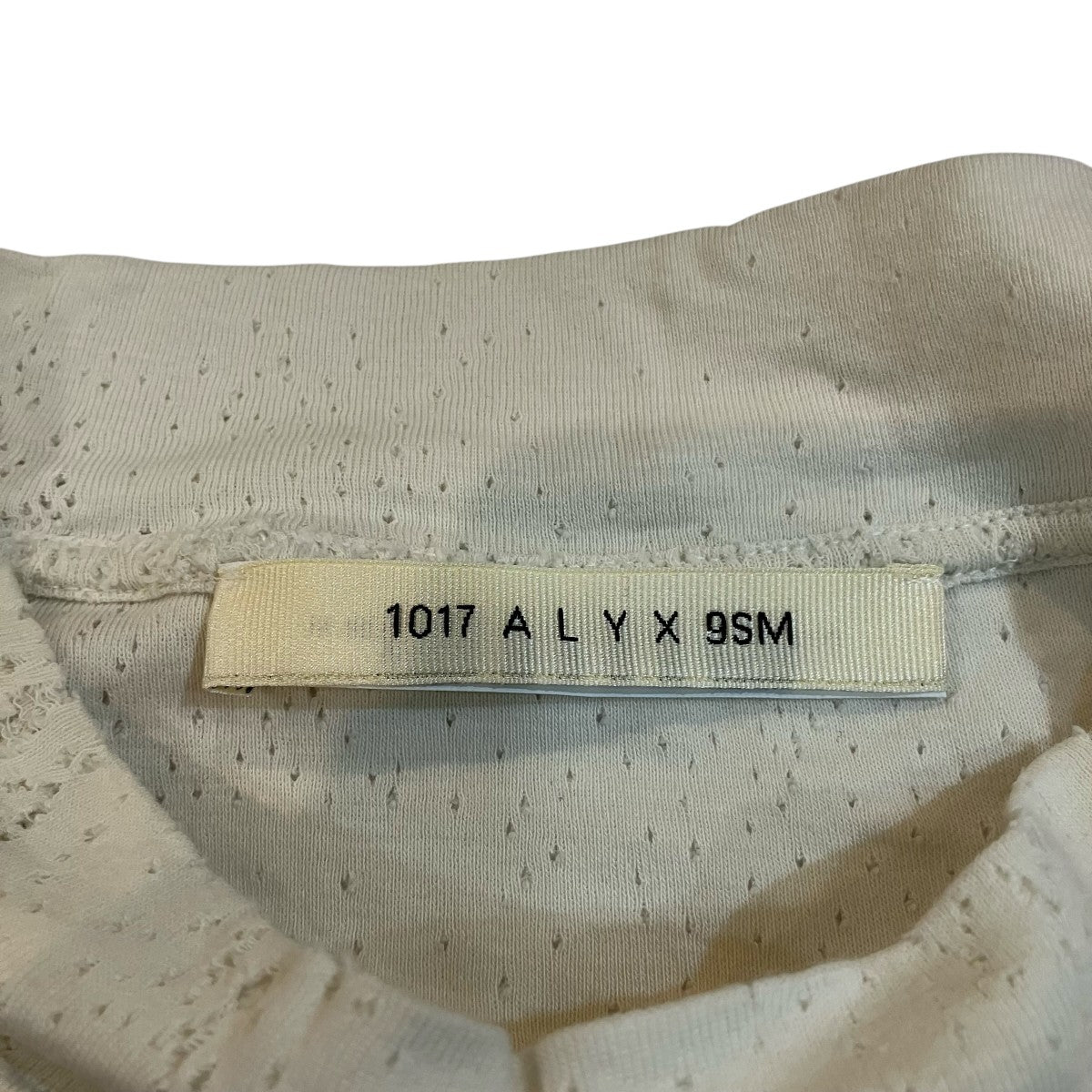 1017 ALYX 9SM ダメージ加工プリントTシャツ 古着・中古-5枚目のアイテム画像