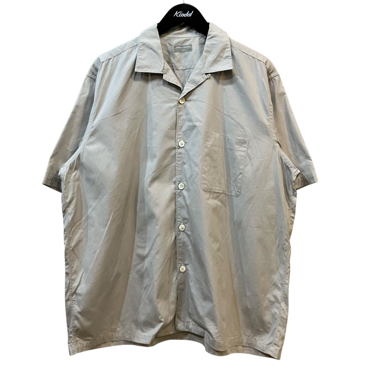 COMME des GARCONS HOMME 「AD1996 田中オム」オープンカラー半袖シャツHB 020480 古着・中古-1枚目のアイテム画像