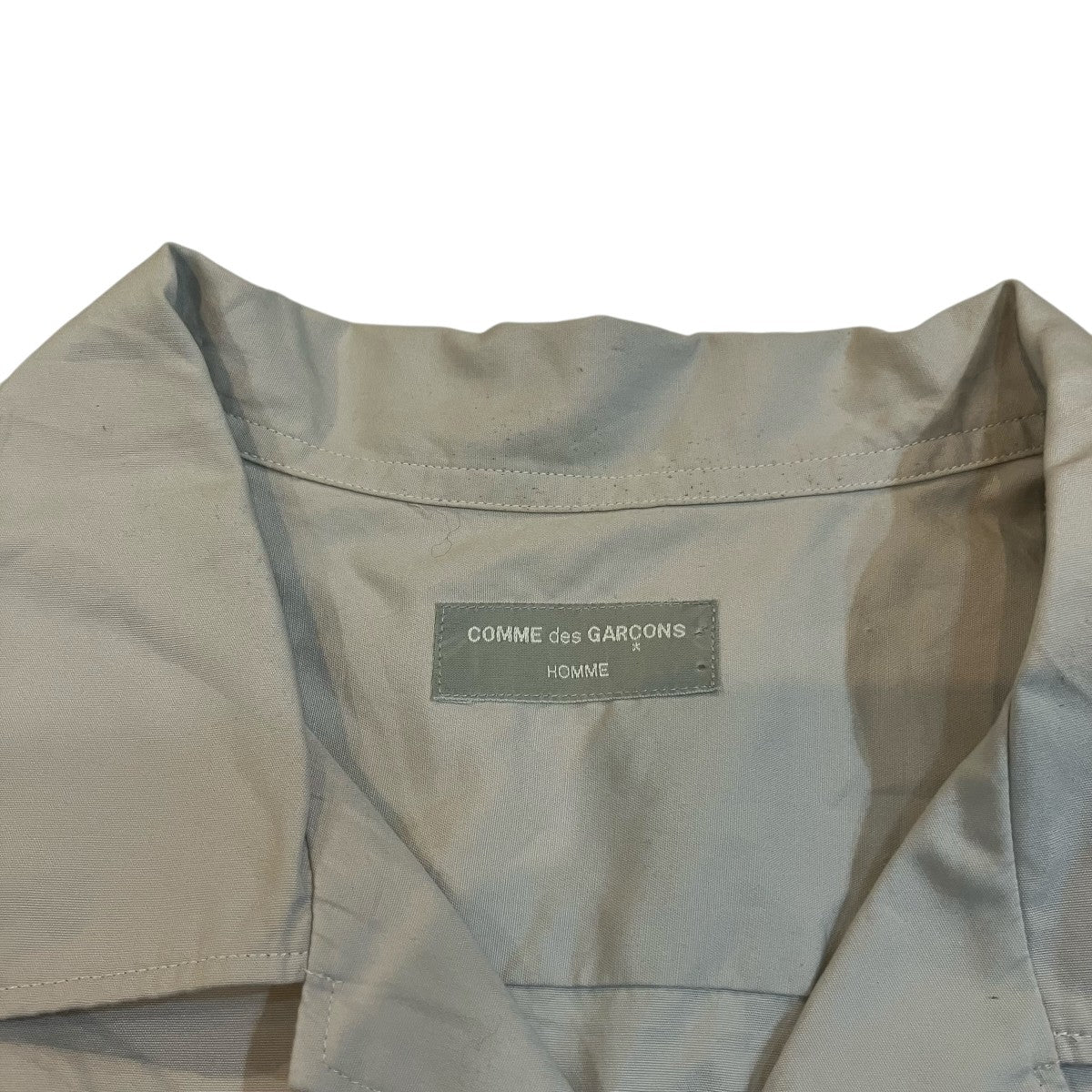 COMME des GARCONS HOMME 「AD1996 田中オム」オープンカラー半袖シャツHB 020480 古着・中古-5枚目のアイテム画像