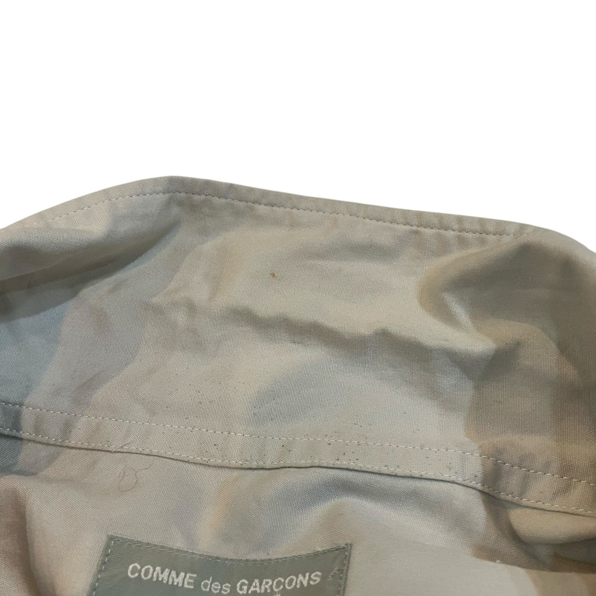 COMME des GARCONS HOMME 「AD1996 田中オム」オープンカラー半袖シャツHB 020480 古着・中古-7枚目のアイテム画像