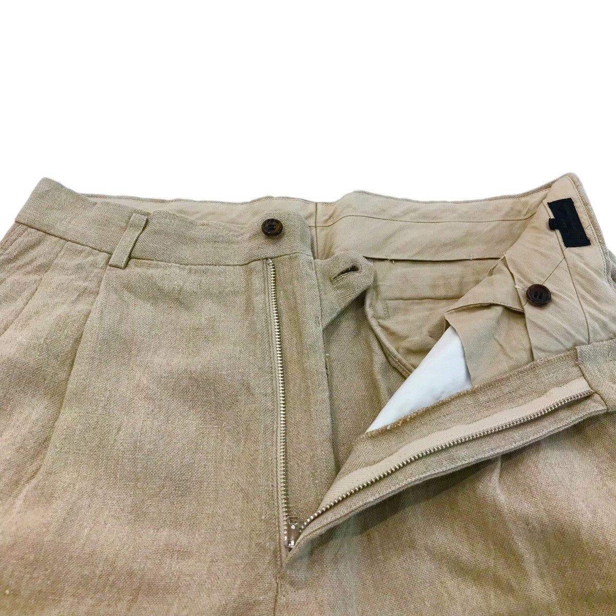 COMME des GARCONS HOMME 「AD1993 田中オム」リネンパンツHP 16045M 古着・中古-3枚目のアイテム画像