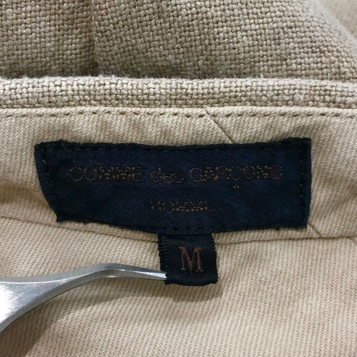 COMME des GARCONS HOMME 「AD1993 田中オム」リネンパンツHP 16045M 古着・中古-5枚目のアイテム画像