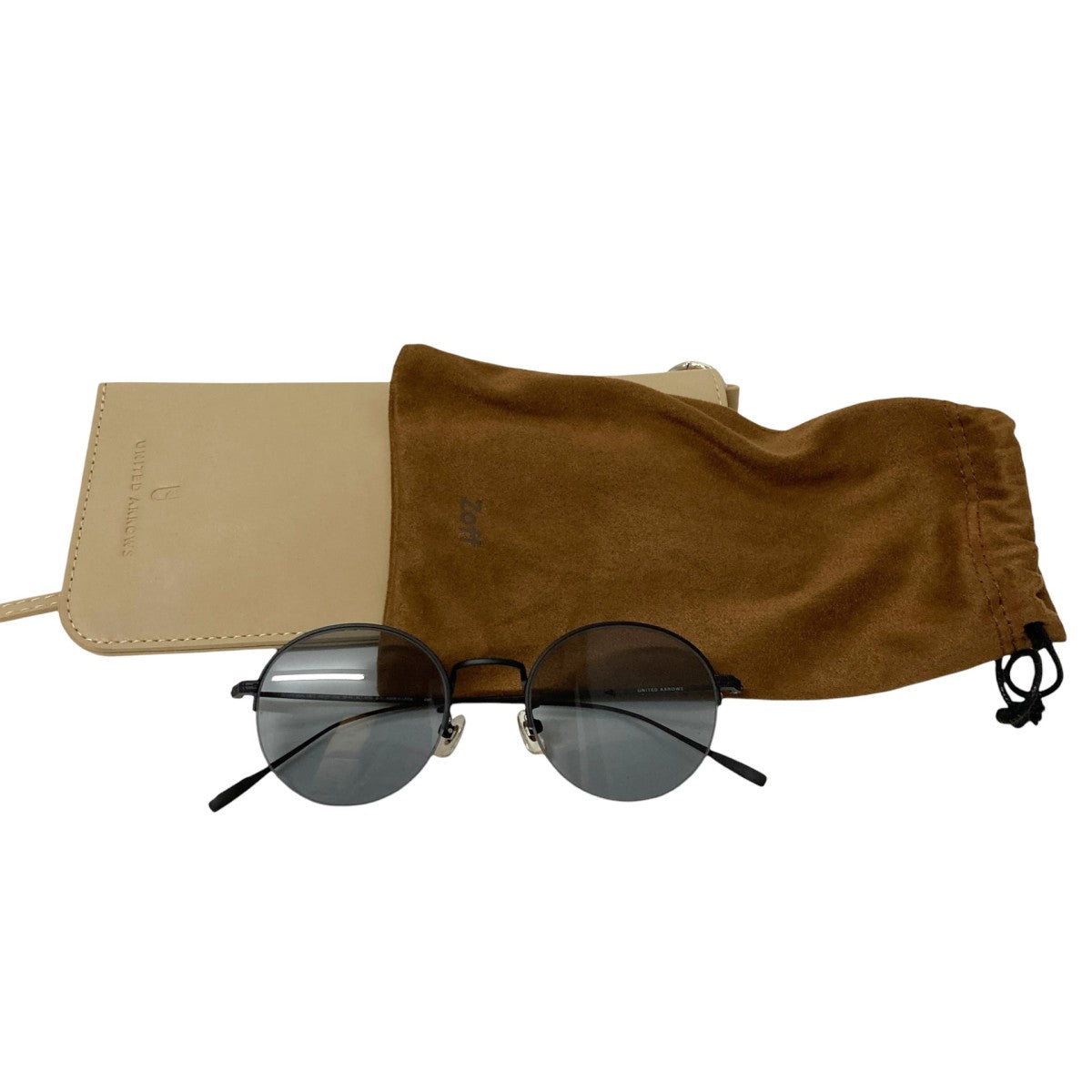 UNITED ARROWS×Zoff オーバルサングラスZO253G03 14F1 古着・中古-8枚目のアイテム画像