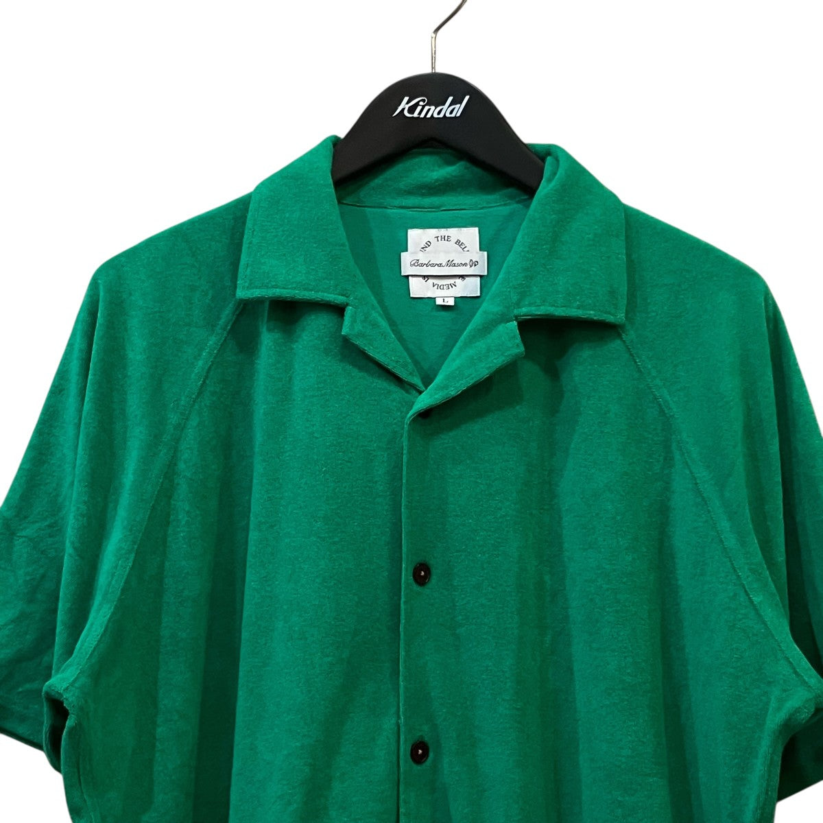 Barbara Mason Jr 「CALVIN MASON BARBER SHIRT」半袖シャツ 古着・中古-3枚目のアイテム画像
