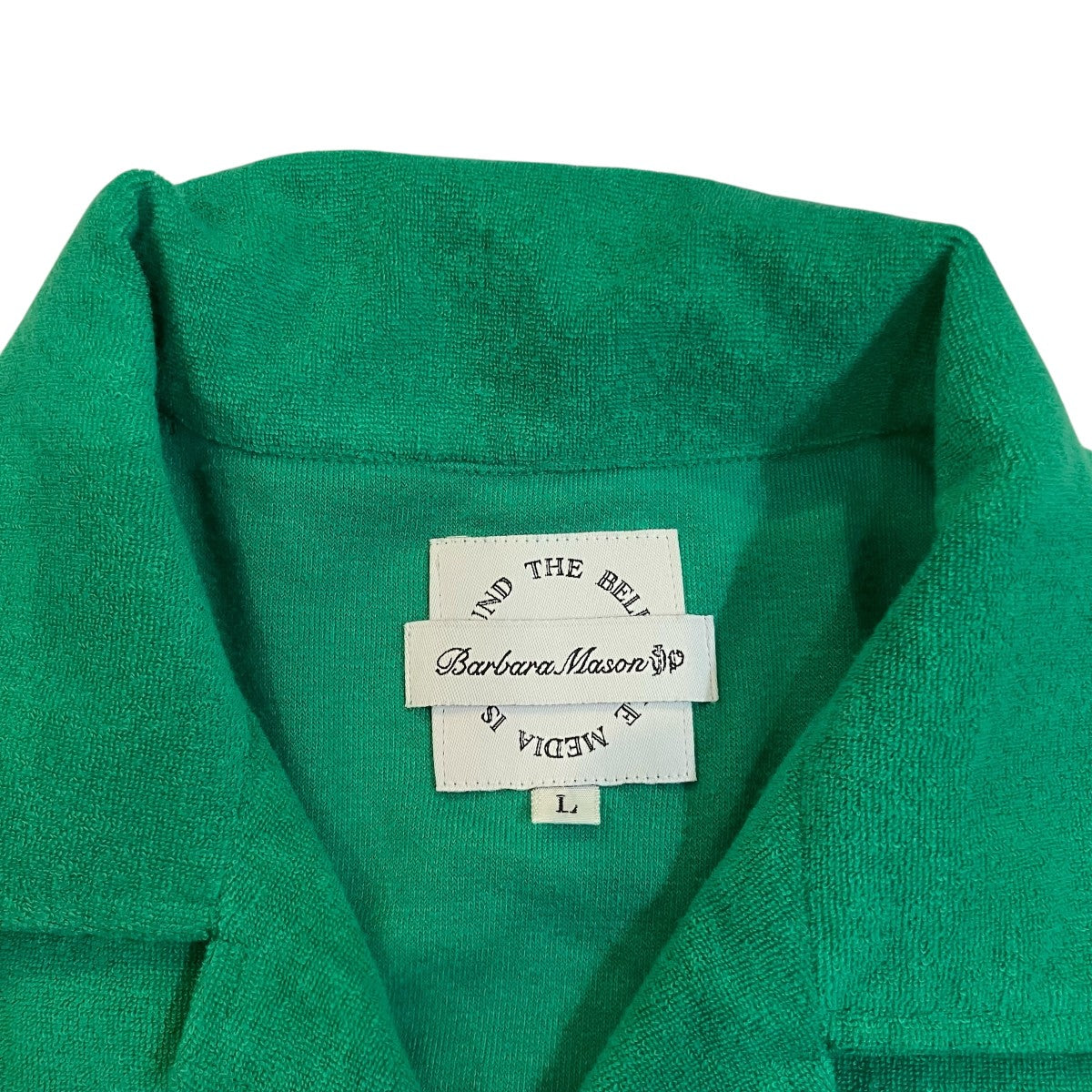 Barbara Mason Jr 「CALVIN MASON BARBER SHIRT」半袖シャツ 古着・中古-5枚目のアイテム画像