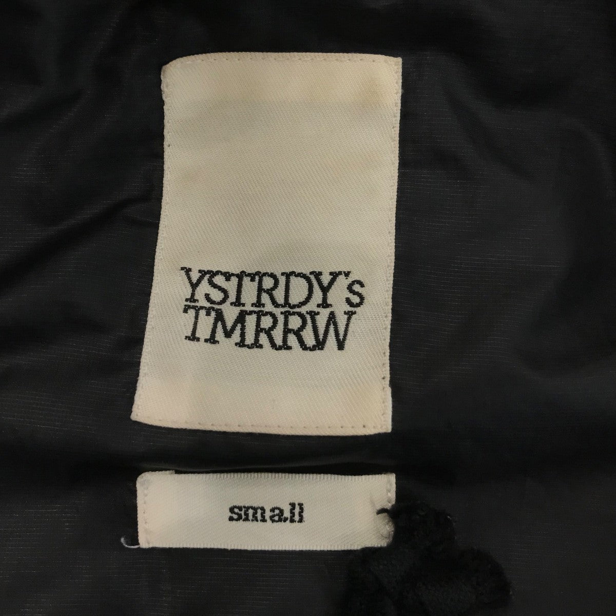 YSTRDY'S TMRRW(イエスタデイズトゥモロウ) 「SATIN PACIFISM BLOUSON