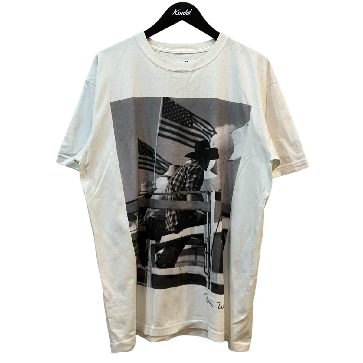 BIOTOP×Bruce Weber プリントTシャツ ホワイト サイズ XL｜【公式