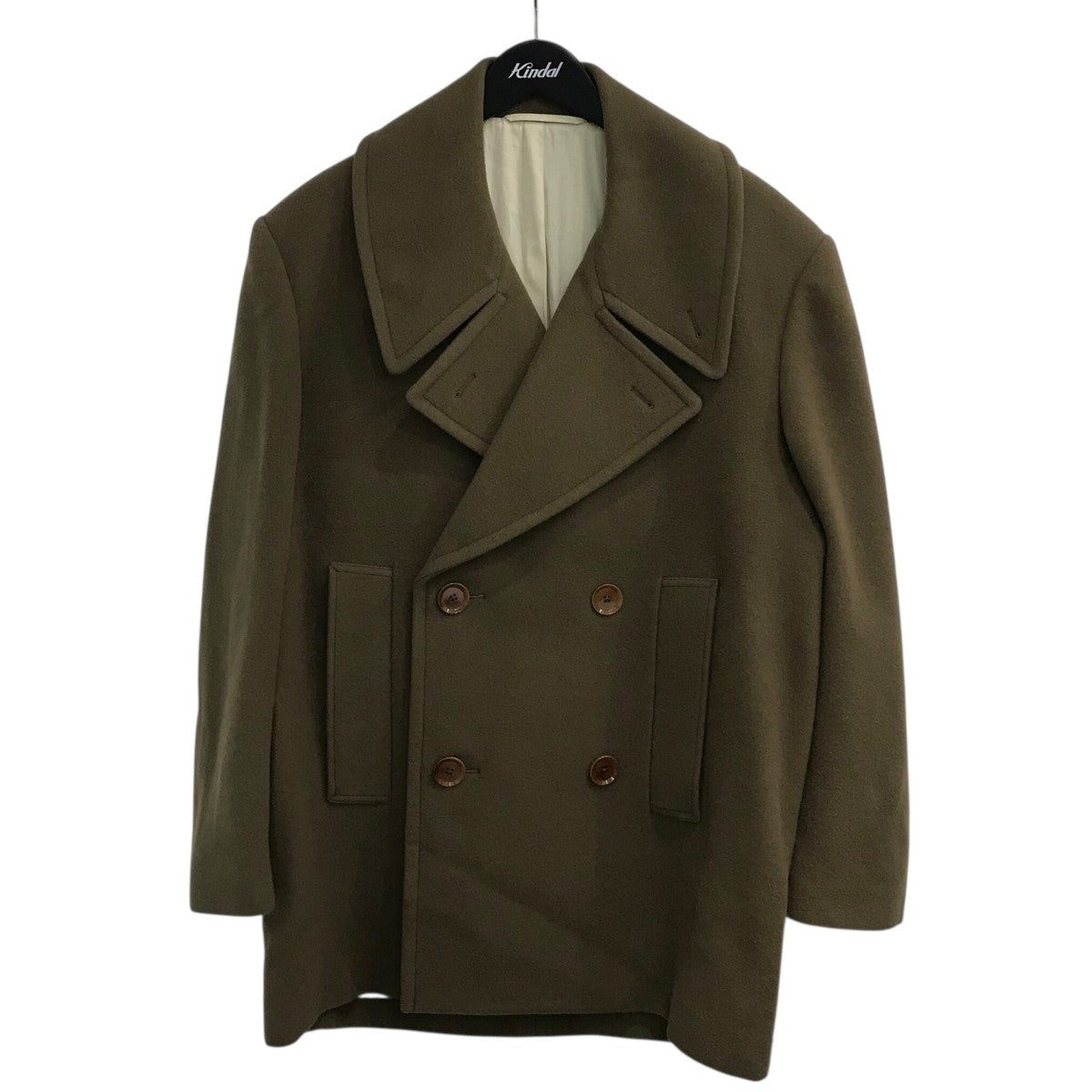 LEMAIRE(ルメール) 24AWアルパカウール ノーカラージャケット96