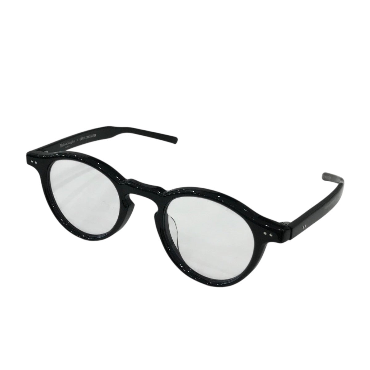 ⭐︎ドリーム2号館⭐︎⭐️ジモティー割引⭐️ Maison Margiela×GENTLE MONSTER MM116 メガネ GENTLE MONSTER×Maison Margiela 「MM116」眼鏡 ブラック｜【公式