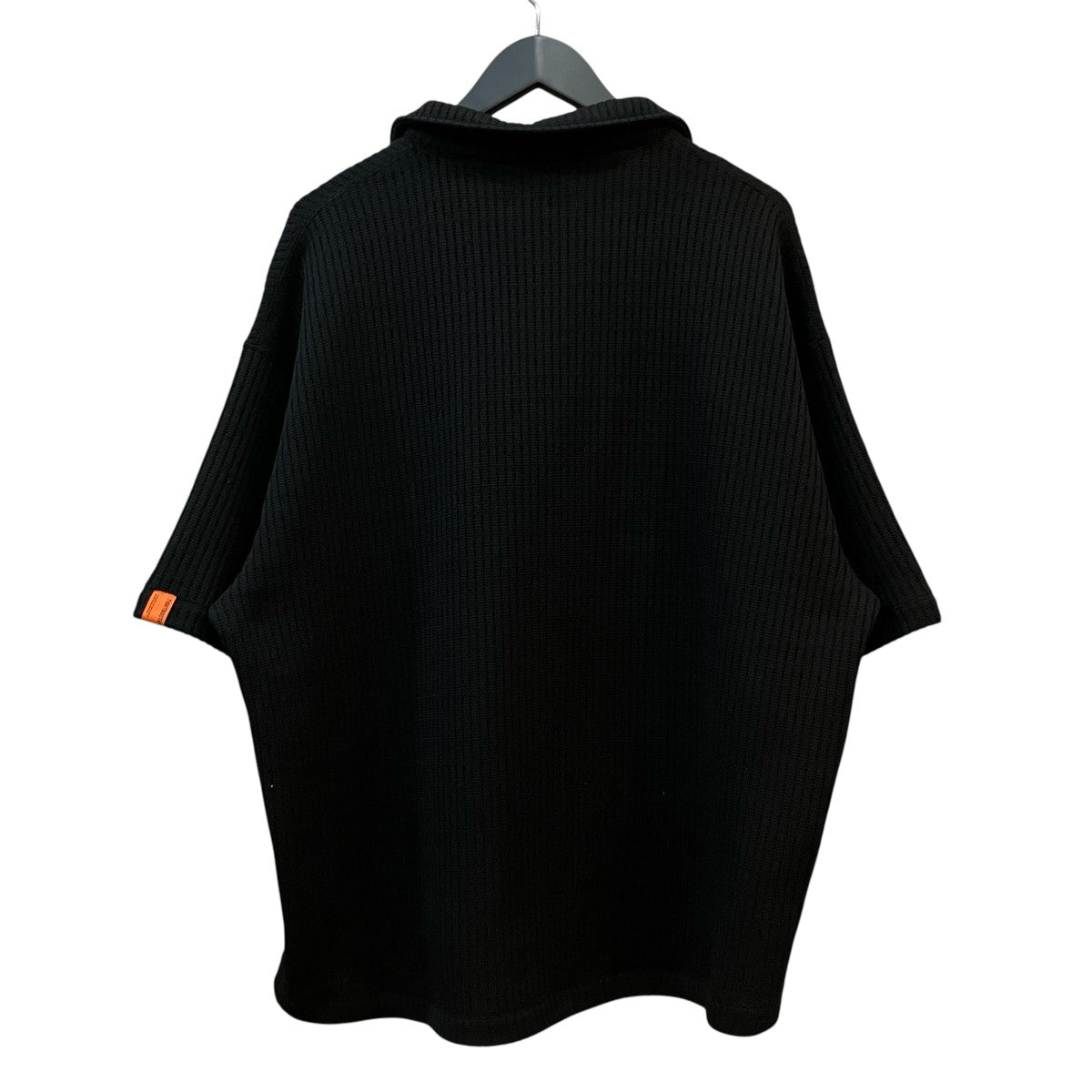 TIGHTBOOTH PRODUCTION 「MYSTERY GAUGE OPEN POLO」ニットポロシャツ 古着・中古-2枚目のアイテム画像