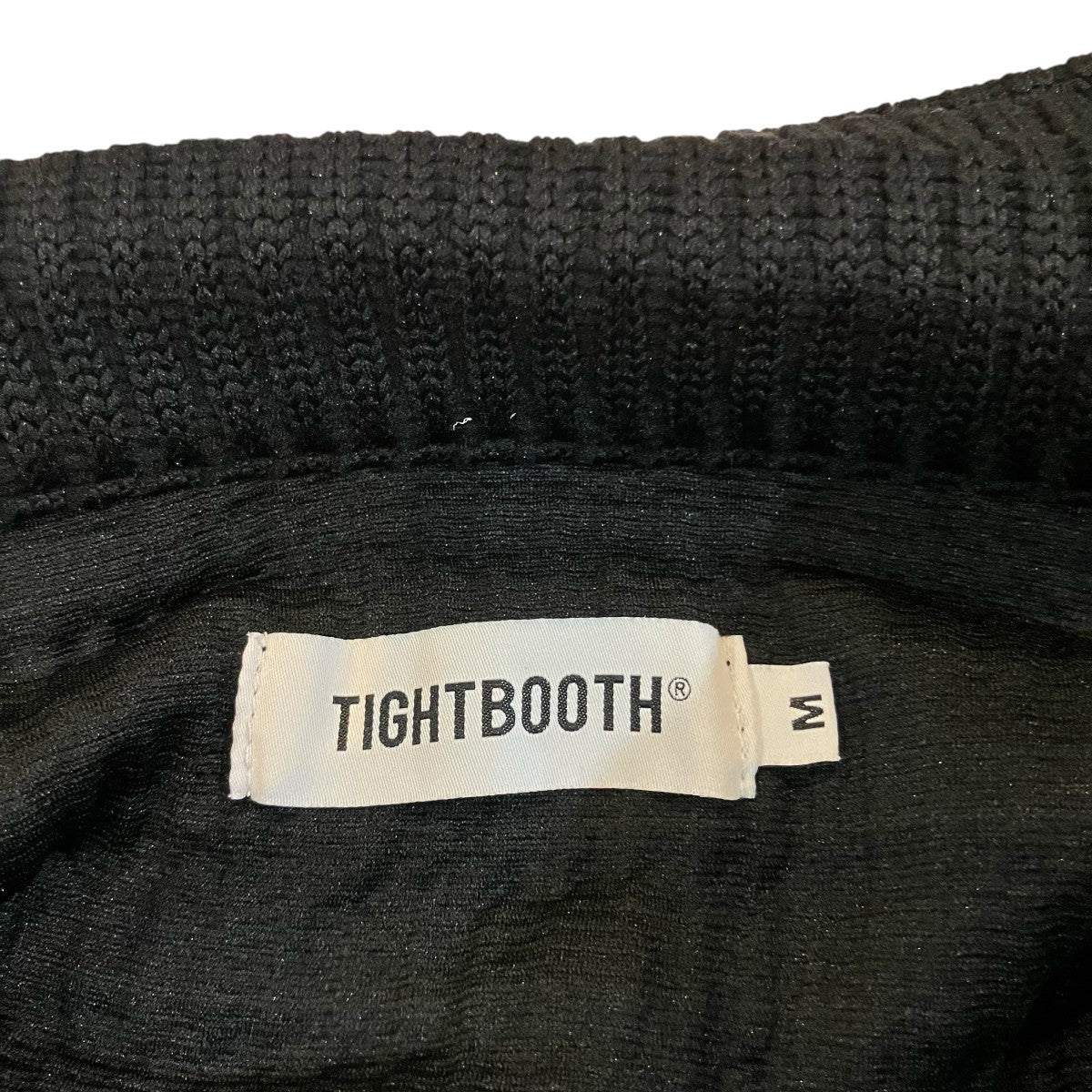 TIGHTBOOTH PRODUCTION 「MYSTERY GAUGE OPEN POLO」ニットポロシャツ 古着・中古-5枚目のアイテム画像
