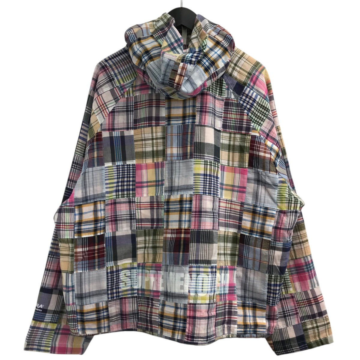 Supreme×GOODENOUGH 25SS「Patchwork Madras Hooded Jacket」パッチワークマドラスフーデッドジャケット 古着・中古-2枚目のアイテム画像