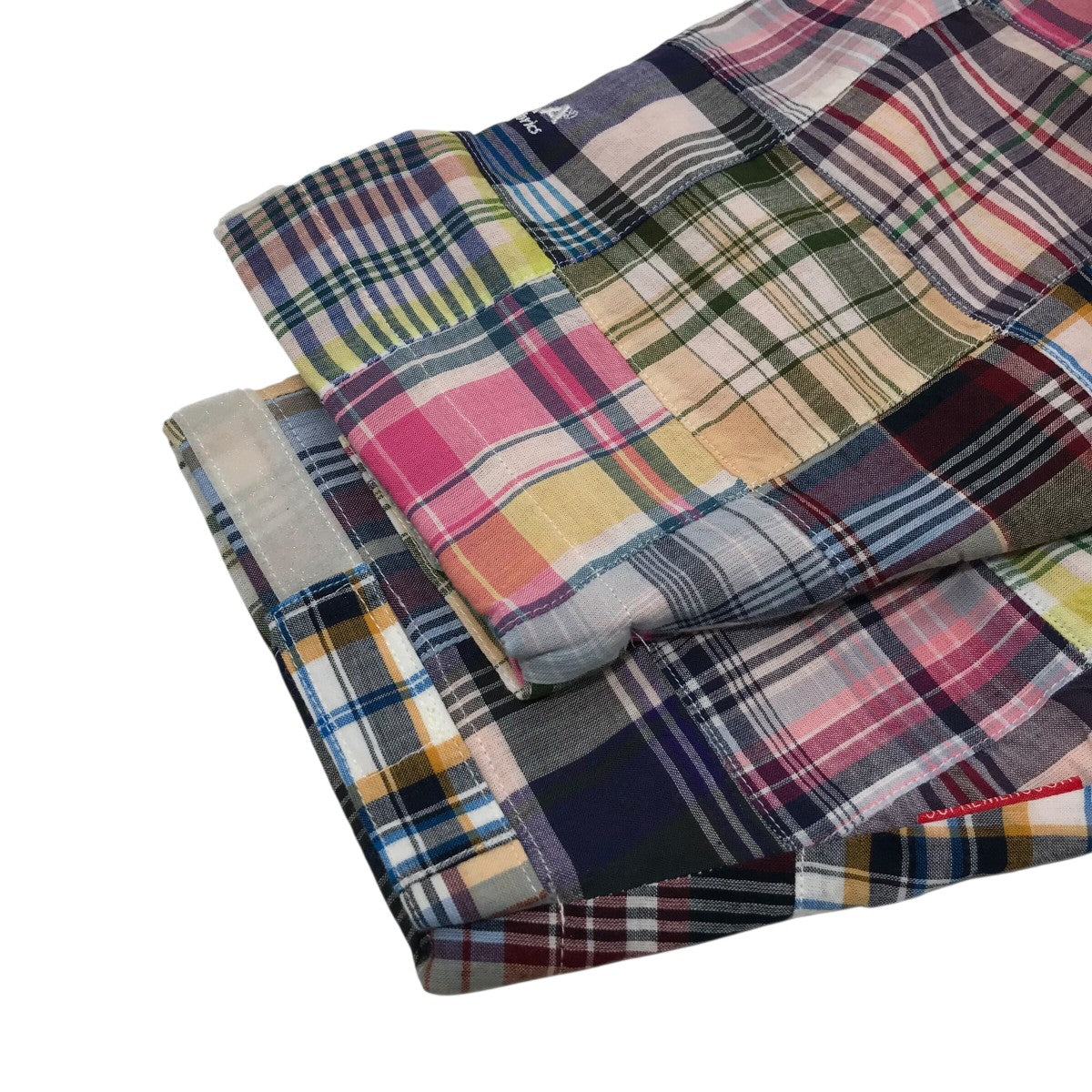 Supreme×GOODENOUGH 25SS「Patchwork Madras Hooded Jacket」パッチワークマドラスフーデッドジャケット 古着・中古-4枚目のアイテム画像