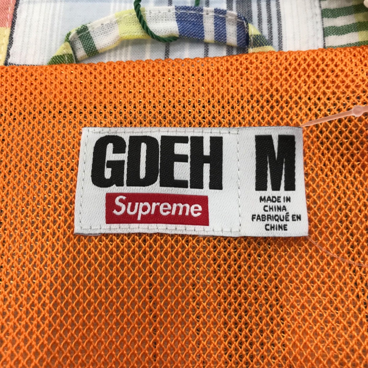 Supreme×GOODENOUGH 25SS「Patchwork Madras Hooded Jacket」パッチワークマドラスフーデッドジャケット 古着・中古-6枚目のアイテム画像