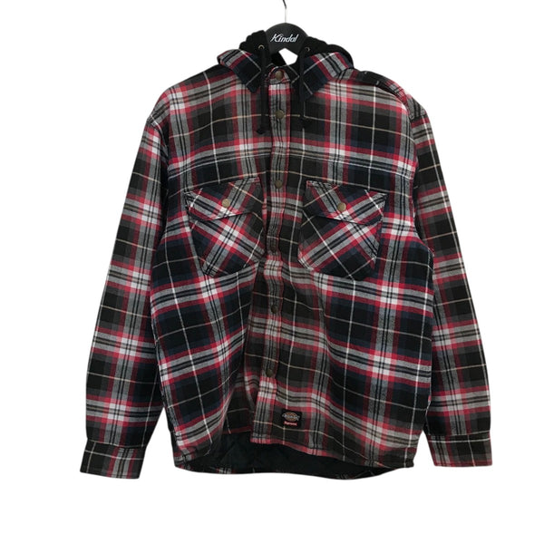 Supreme×Dickies 25AW「Lined Zip Up Hooded Flannel Shirt