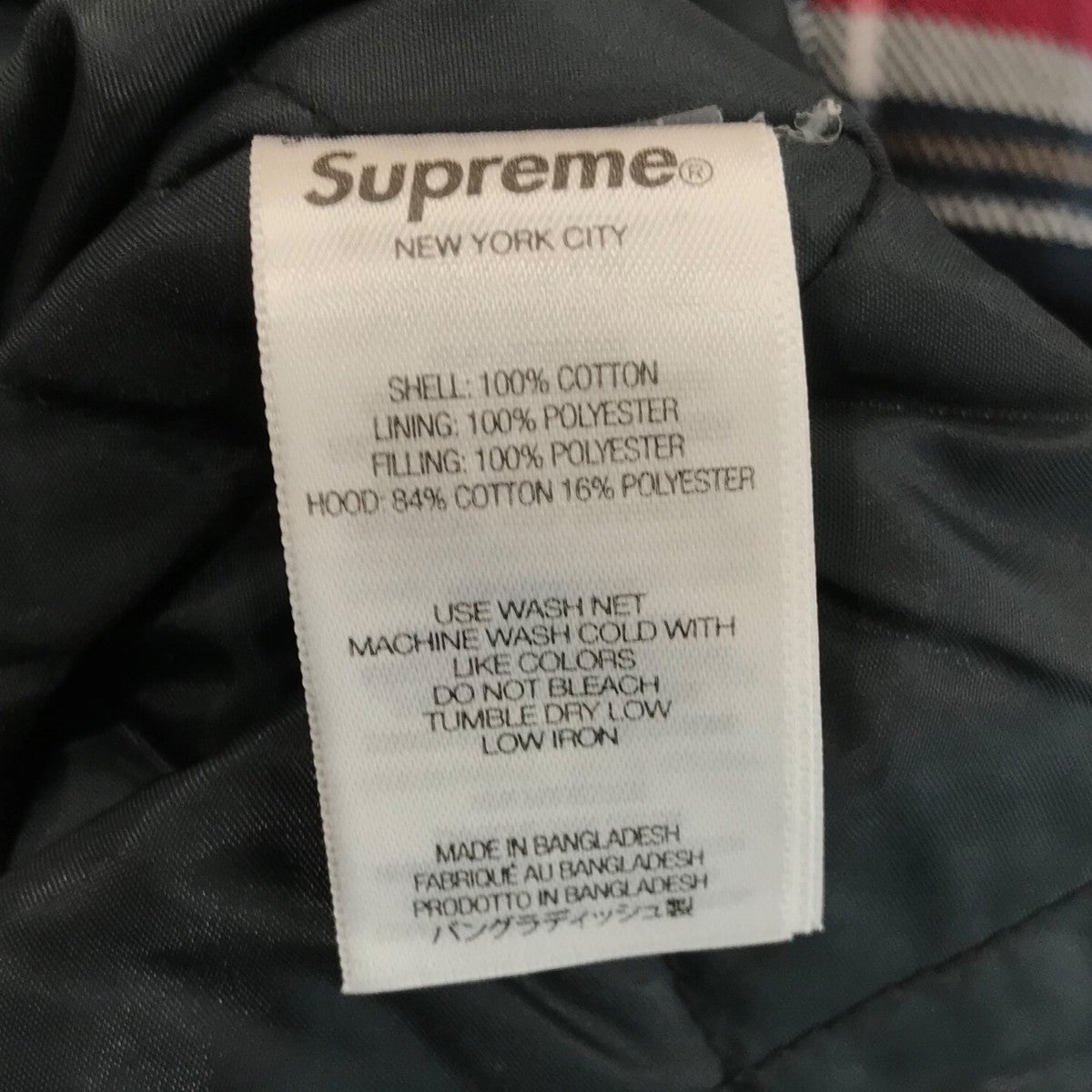 Supreme×Dickies 25AW「Lined Zip Up Hooded Flannel Shirt