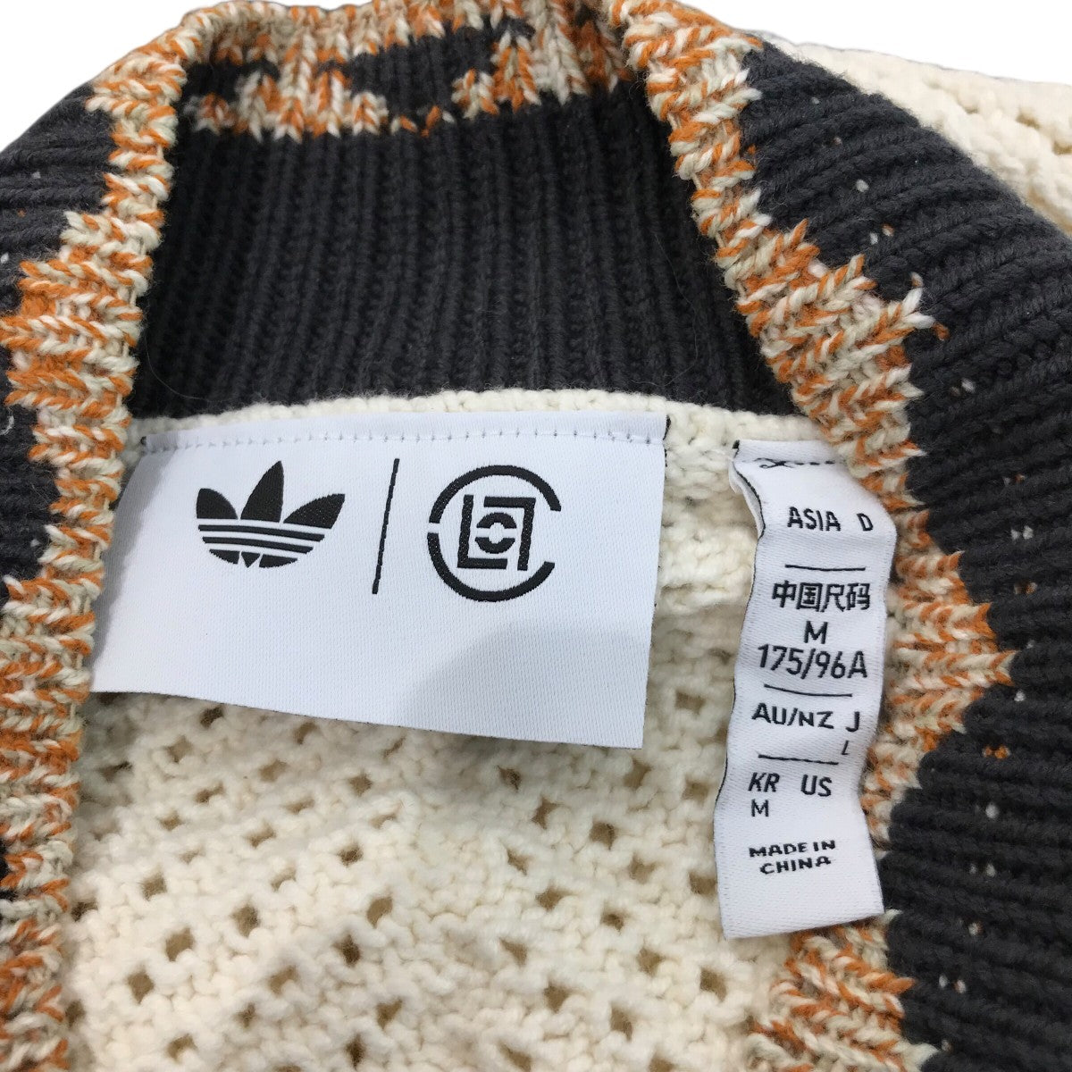 adidas CLOT クロシェ トラックトップ 新品未使用 M ベージュ adidas CLOT CROCHET TRACKTOP BEITON （アディダス クロット クロシュ