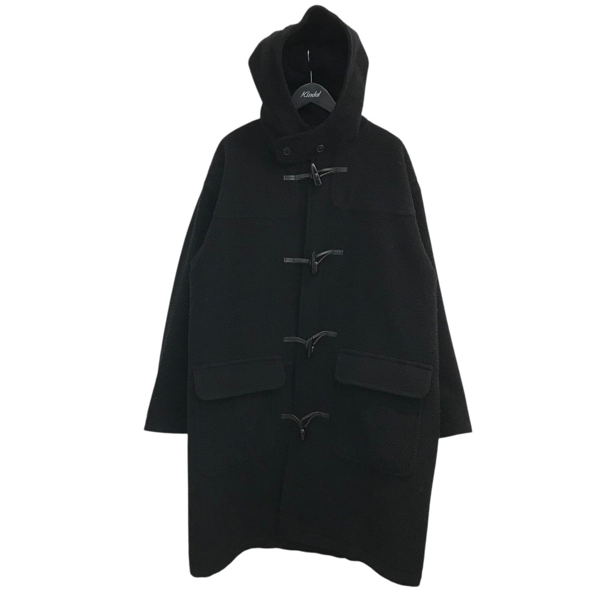 unfil(アンフィル) オーバーサイズウールメルトンダッフルコートONFL