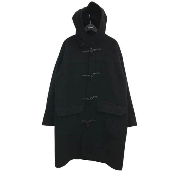 unfil(アンフィル) オーバーサイズウールメルトンダッフルコートONFL