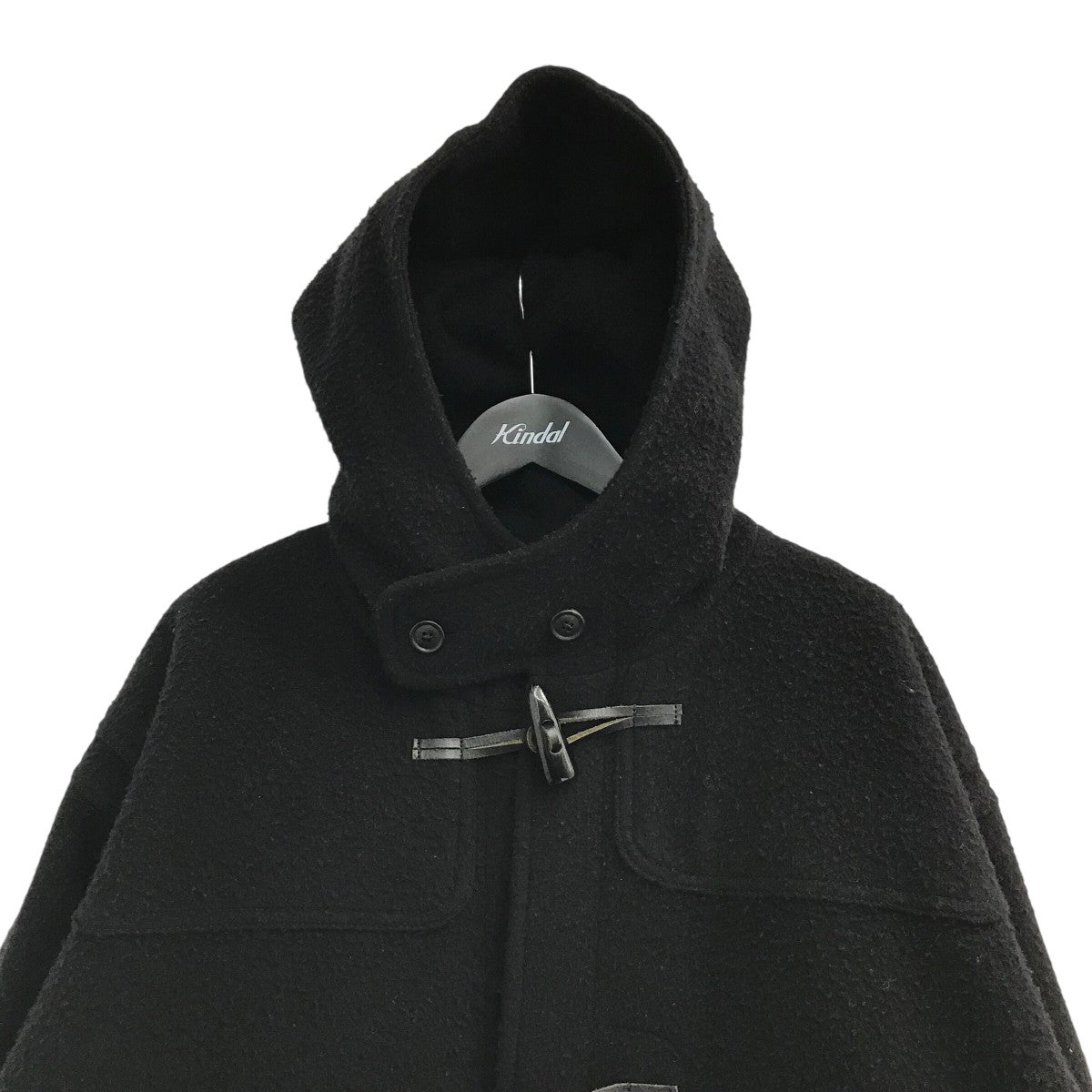 unfil(アンフィル) オーバーサイズウールメルトンダッフルコートONFL