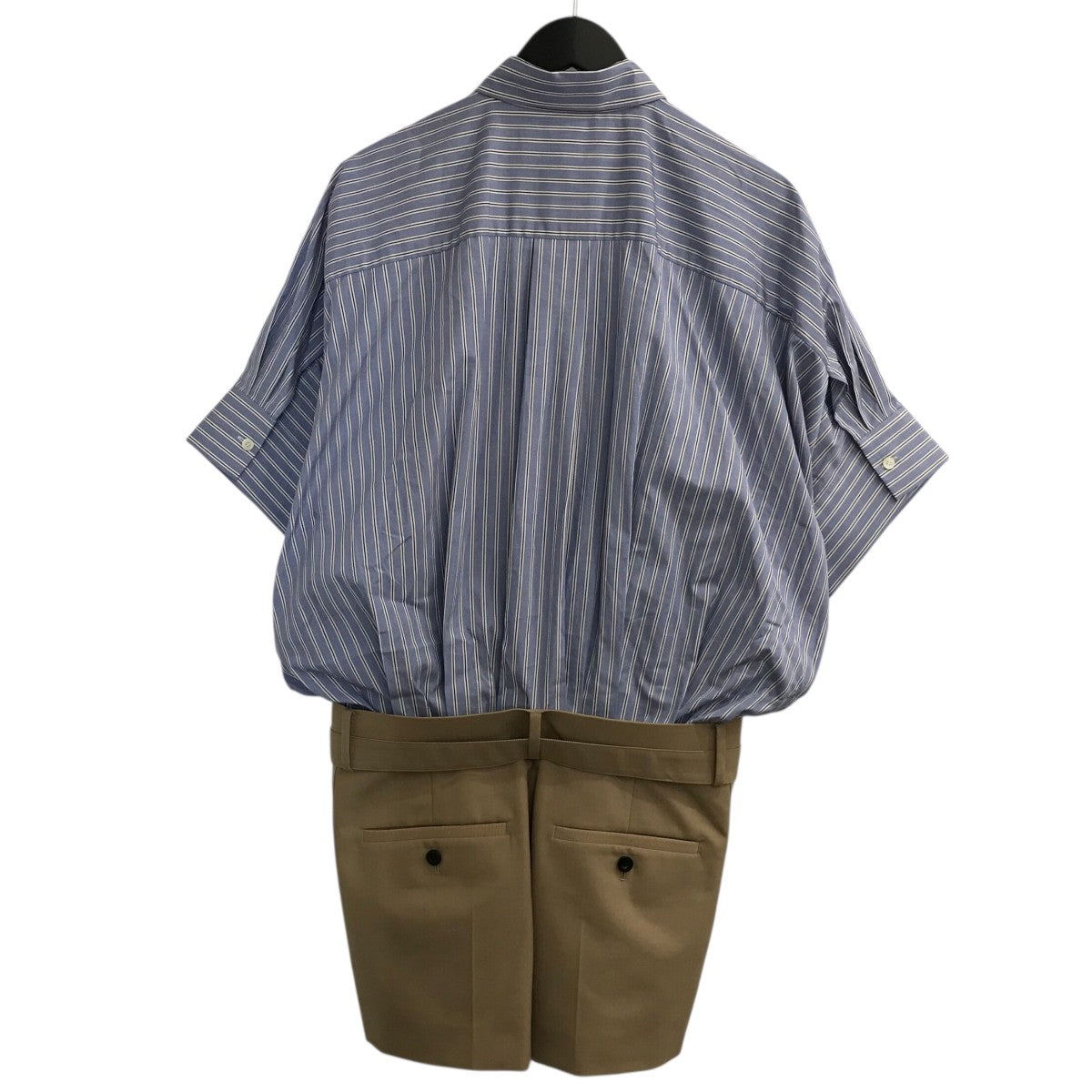 sacai×THOMAS MASON ドッキングシャツワンピース23 06525 23 06525